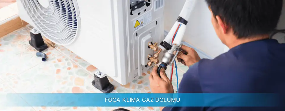 Foça İlçemi Beko Klima Gaz Dolumu